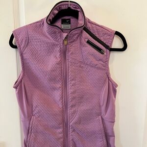 Nike Sphere Pro Women's Lilac Zip Up Dimpled Vest